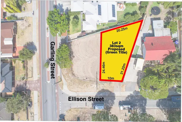 Second view of Homely land listing, Lot 1, Lot 2/50 Garling St, Willagee WA 6156