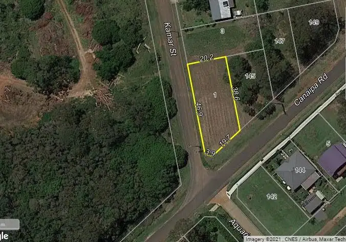 Main view of Homely land listing, 1 Kamar St, Russell Island QLD 4184