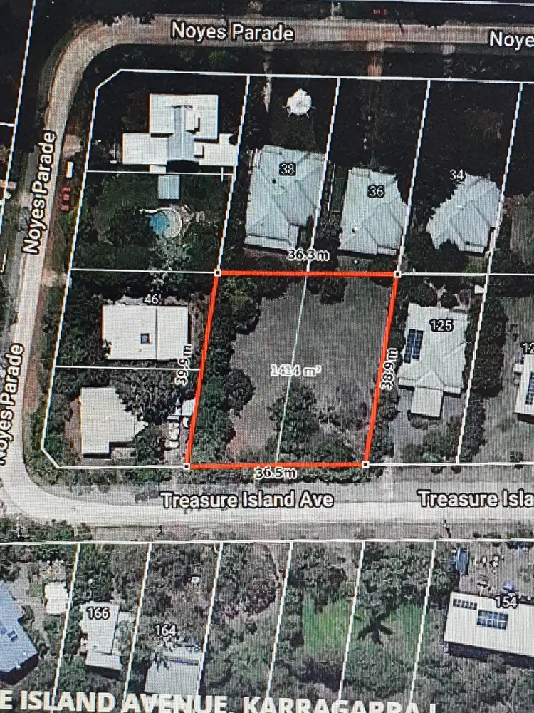 Main view of Homely land listing, 127-129 TREASURE ISLAND AV, Karragarra Island QLD 4184