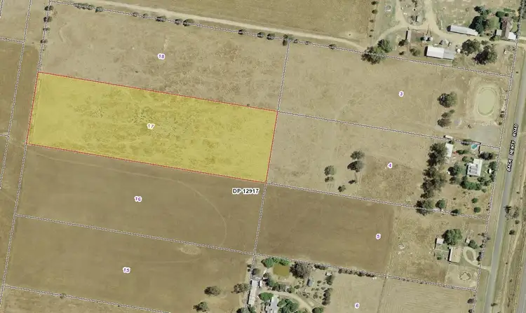 Main view of Homely land listing, Lot 17, LOT 17, Part Of 61 Back Henty Rd, Culcairn NSW 2660