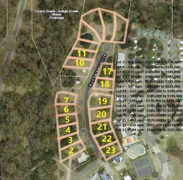 Main view of Homely land listing, Lot/2,3,4,5,6,7,10,11,17 Bundaleer Drive, Halls Gap VIC 3381