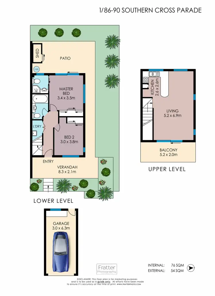 Second view of Homely townhouse listing, Unit 1/86-90 Southern Cross Pde, Sunrise Beach QLD 4567