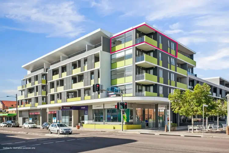 Main view of Homely unit listing, Unit 401/571 Pacific Hwy, Belmont NSW 2280
