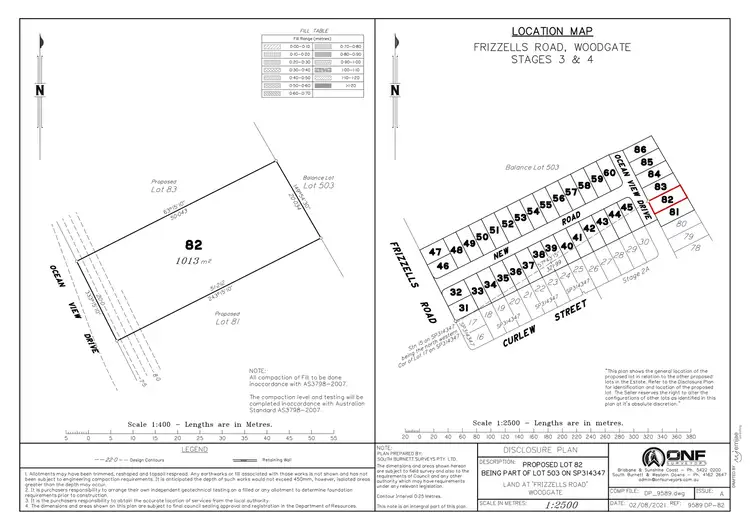 Main view of Homely land listing, Lot 82 Ocean View Drive, Woodgate QLD 4660
