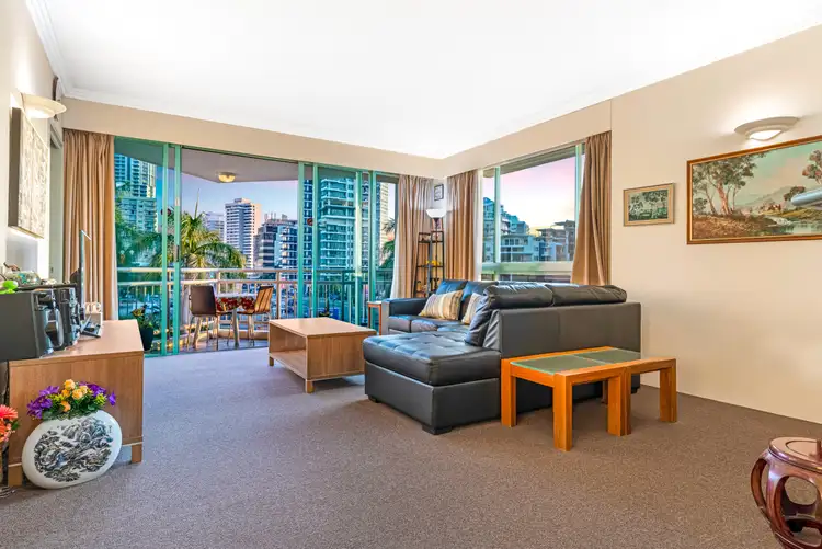 Fifth view of Homely apartment listing, Unit 303/5-19 Palm Ave, Surfers Paradise QLD 4217