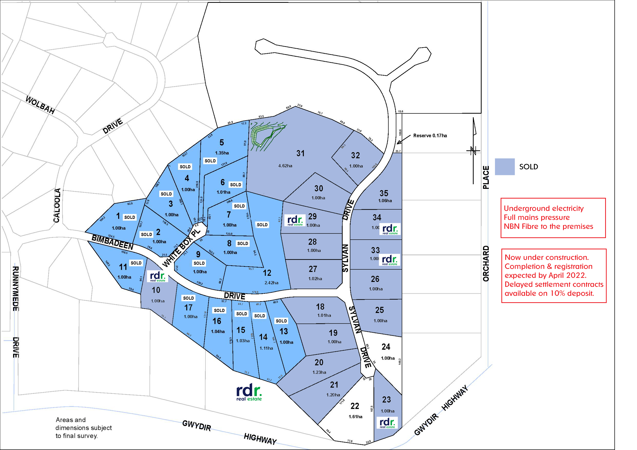 Third view of Homely land listing, Lot 33 'Runnymede Heights' Sylvan Drive, Inverell NSW 2360