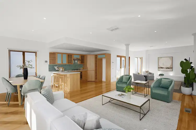 Second view of Homely townhouse listing, 3A Ozone St, Hampton VIC 3188