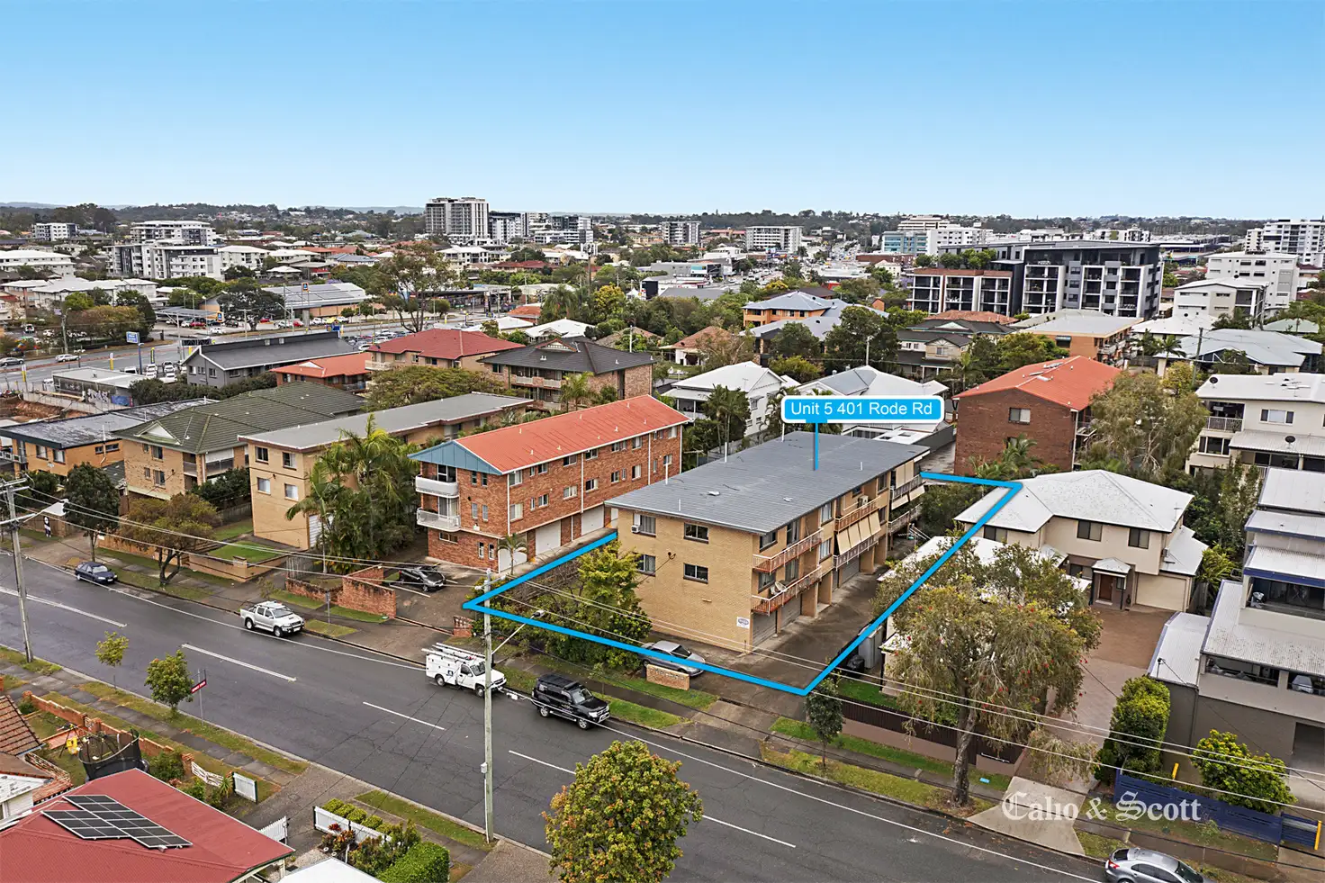 Main view of Homely unit listing, Unit 5/401 Rode Rd, Chermside QLD 4032