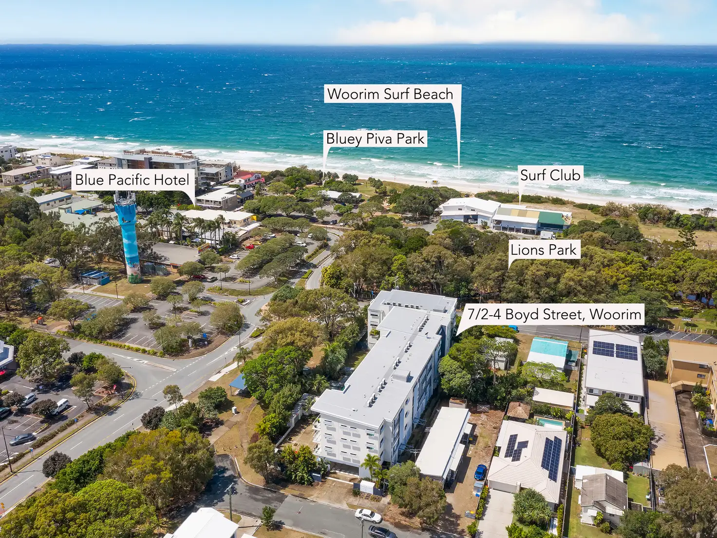 Main view of Homely unit listing, Unit 7/2-4 Boyd St, Woorim QLD 4507