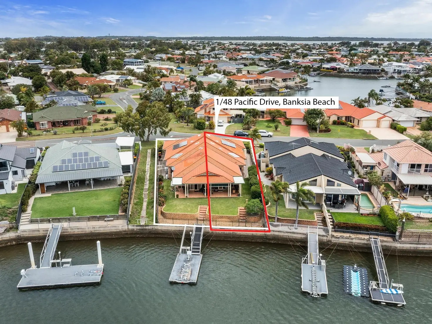 Main view of Homely semi-detached listing, 1/48 Pacific Dr, Banksia Beach QLD 4507