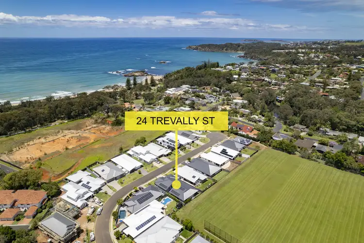 Second view of Homely house listing, 24 Trevally St, Korora NSW 2450