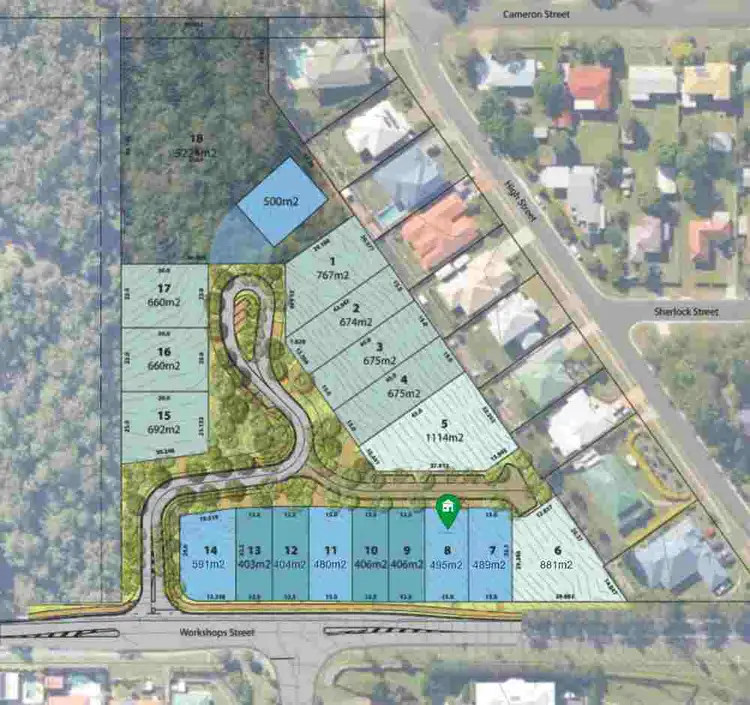 Second view of Homely land listing, Lot 8 No 7 Nisbat Pl, Brassall QLD 4305