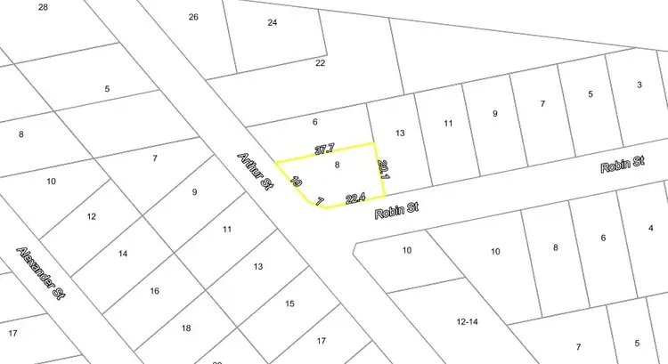 Main view of Homely land listing, 8 Arthur St, Macleay Island QLD 4184
