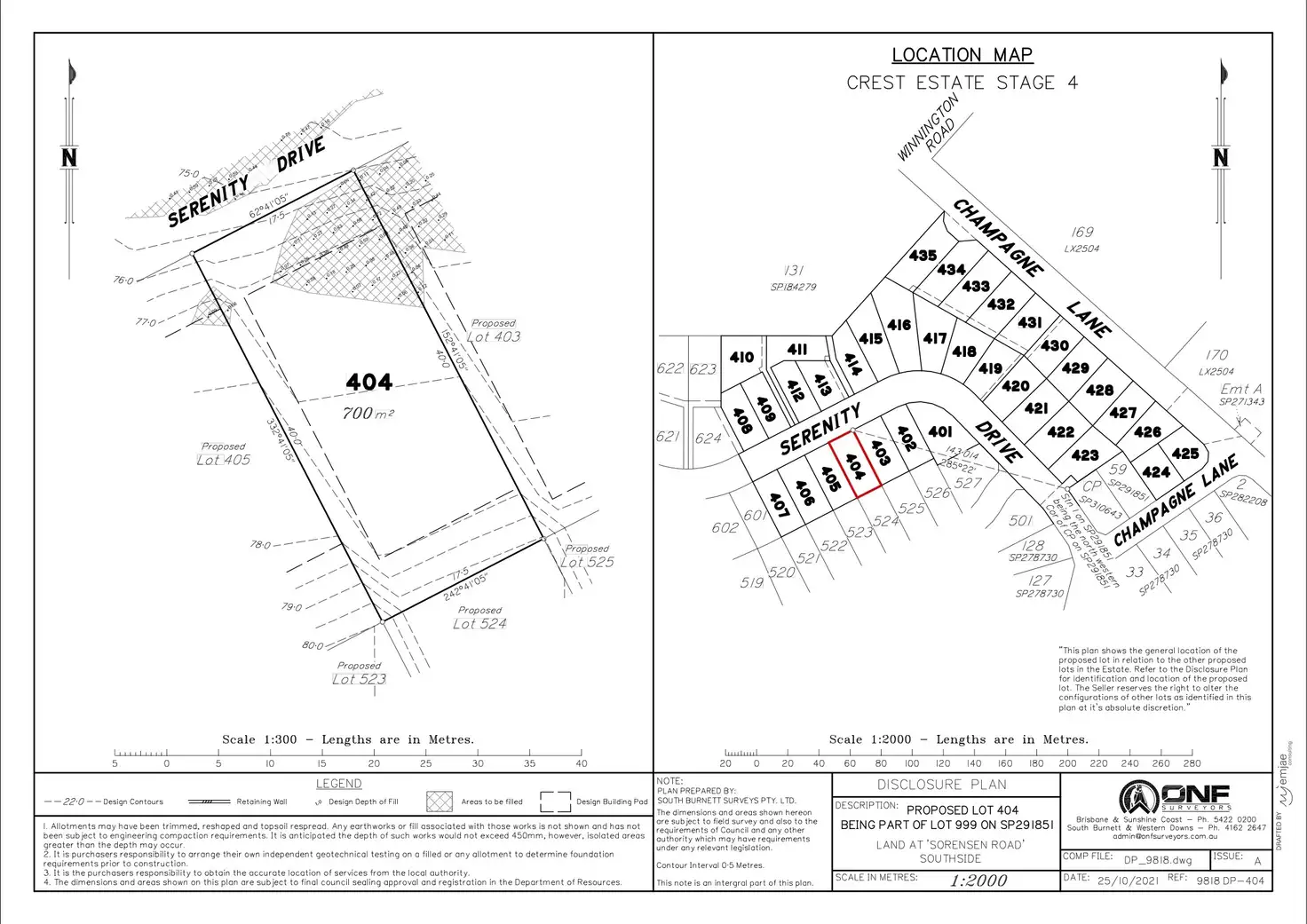 Main view of Homely land listing, Lot 404 Serenity Drive, Southside QLD 4570