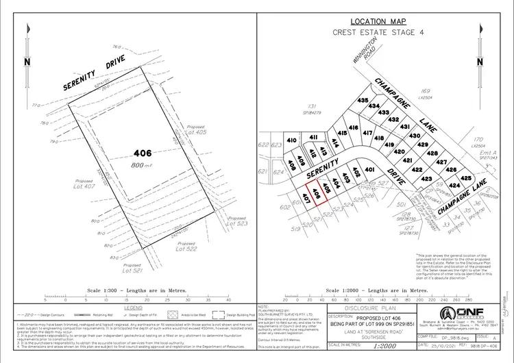 Main view of Homely land listing, Lot 406 Serenity Drive, Southside QLD 4570