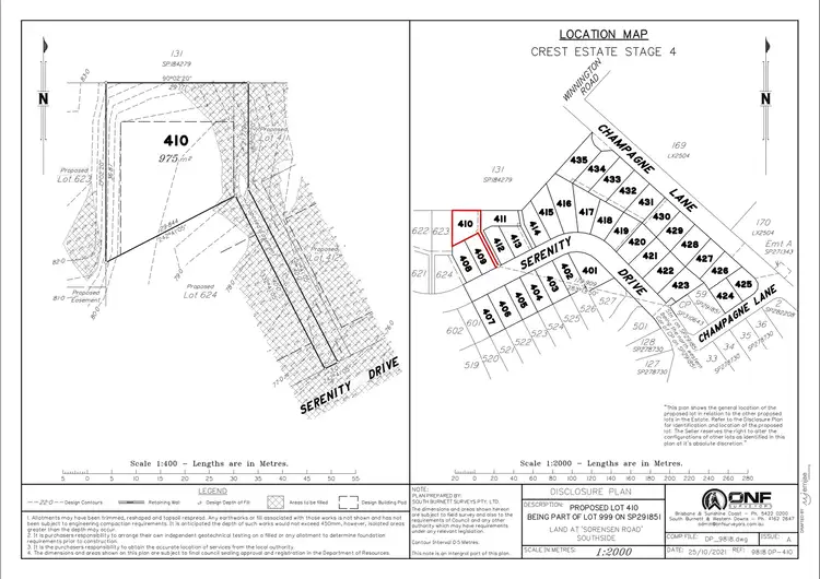 Main view of Homely land listing, Lot 410 Serenity Drive, Southside QLD 4570