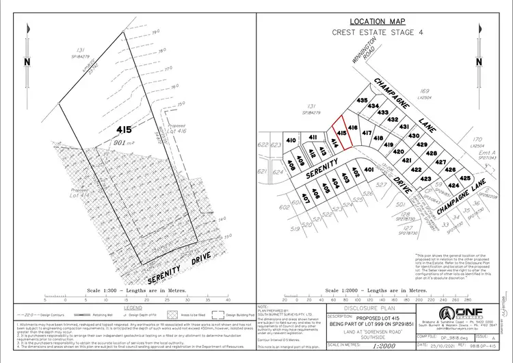 Main view of Homely land listing, Lot 415 Serenity Drive, Southside QLD 4570