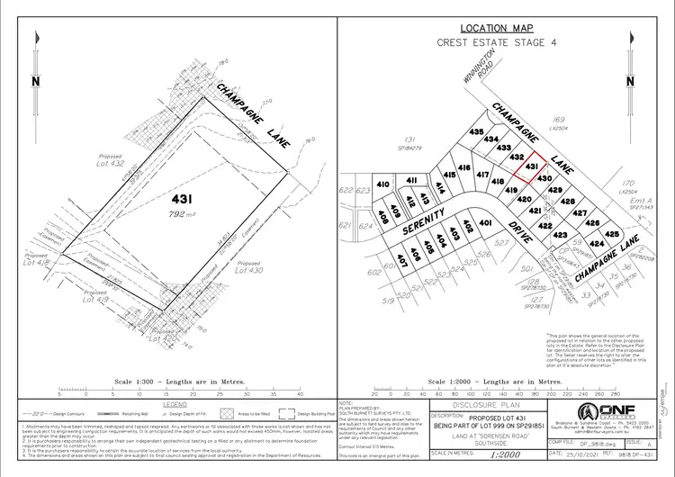 Main view of Homely land listing, Lot 431 Champagne Lane, Southside QLD 4570