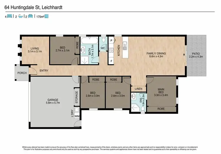 Second view of Homely house listing, 64 Huntingdale St, Leichhardt QLD 4305
