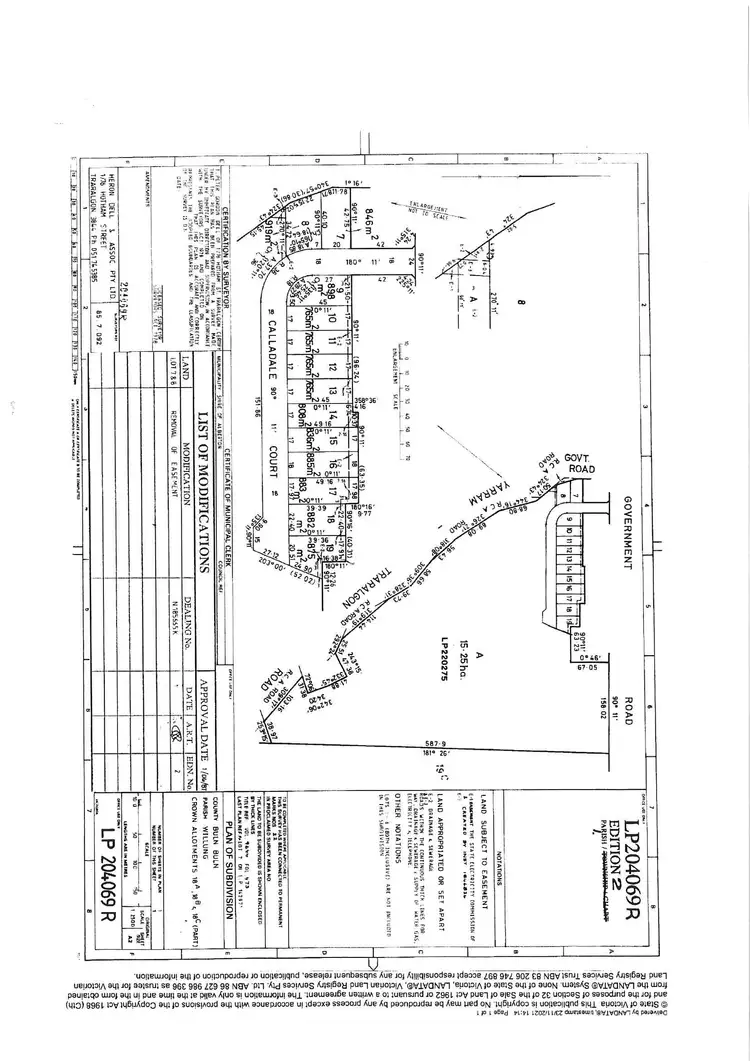 Second view of Homely land listing, 2 Calladale Court, Gormandale VIC 3873