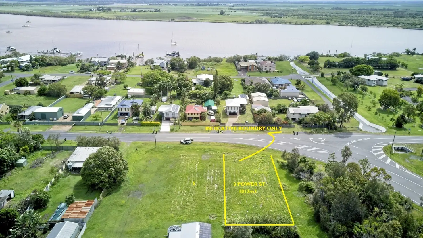 Main view of Homely land listing, 3 Powers St, Burnett Heads QLD 4670