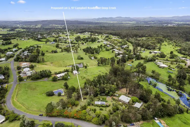 Third view of Homely land listing, Proposed Lot 1, LOT Proposed  1, 97 Campbell Rd, East Deep Creek QLD 4570