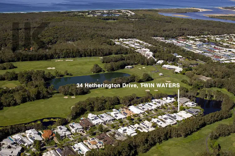 Main view of Homely house listing, 34 Hetherington Dr, Twin Waters QLD 4564