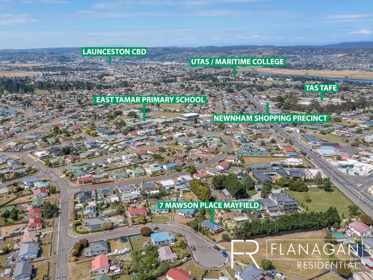 Third view of Homely house listing, 7 Mawson Pl, Mayfield TAS 7248