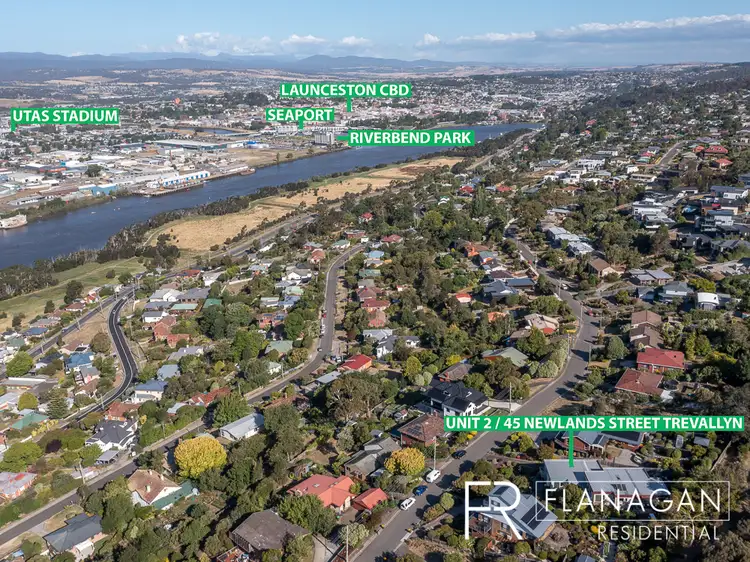 Second view of Homely townhouse listing, Unit 2/45 Newlands St, Trevallyn TAS 7250
