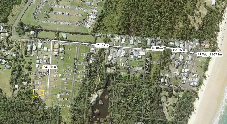 Third view of Homely land listing, 22 Nivosa Court, Mission Beach QLD 4852