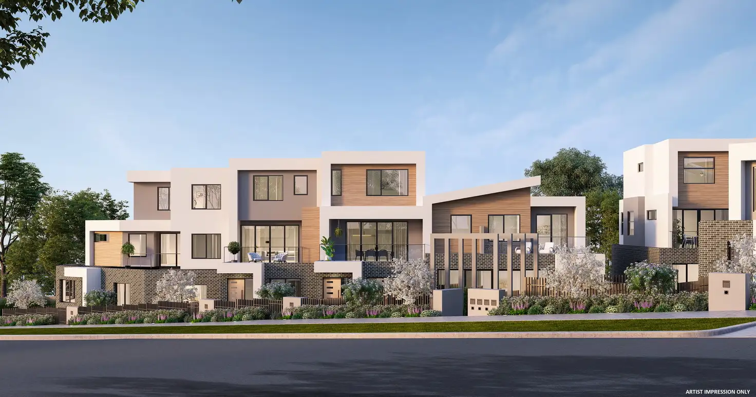 Main view of Homely townhouse listing, 1/2-4 Doynton Pde, Mount Waverley VIC 3149