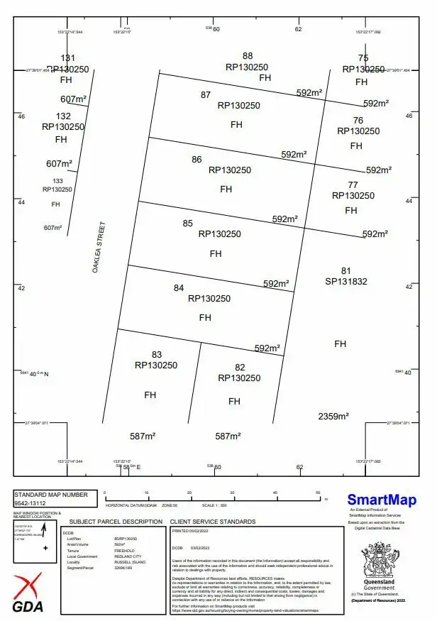 Fifth view of Homely land listing, 26-28 Oaklea St, Russell Island QLD 4184