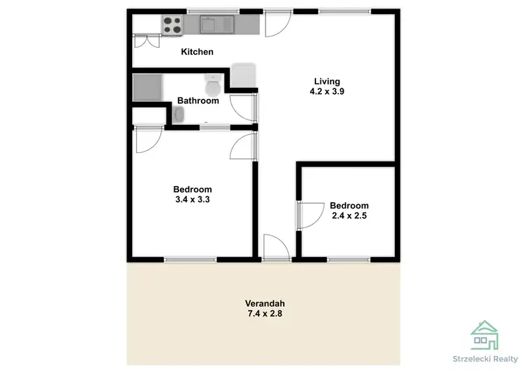 Seventh view of Homely block of units listing, 1-2/3 Joy St, Newborough VIC 3825