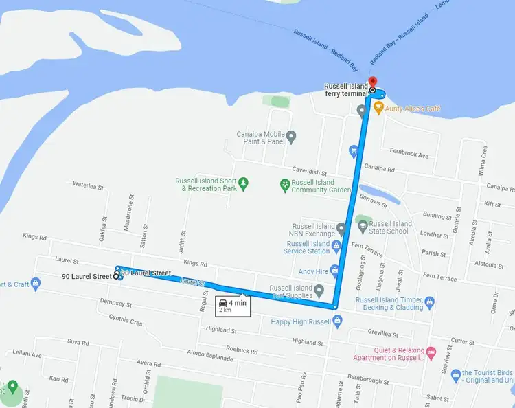 Second view of Homely land listing, 90 Laurel St, Russell Island QLD 4184