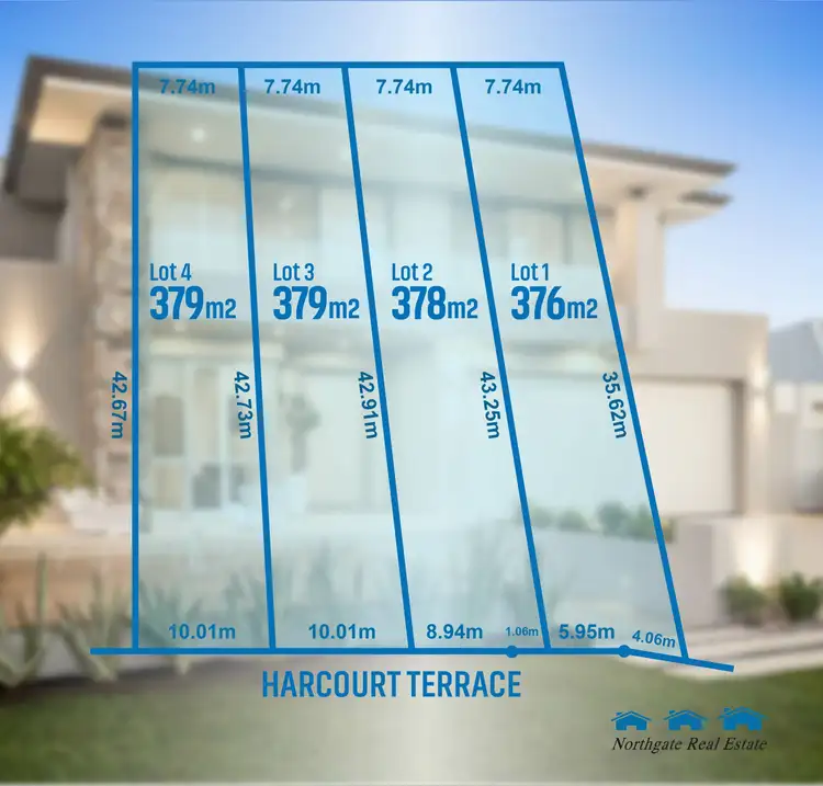 Main view of Homely land listing, 54-56 Harcourt Tce, Salisbury North SA 5108