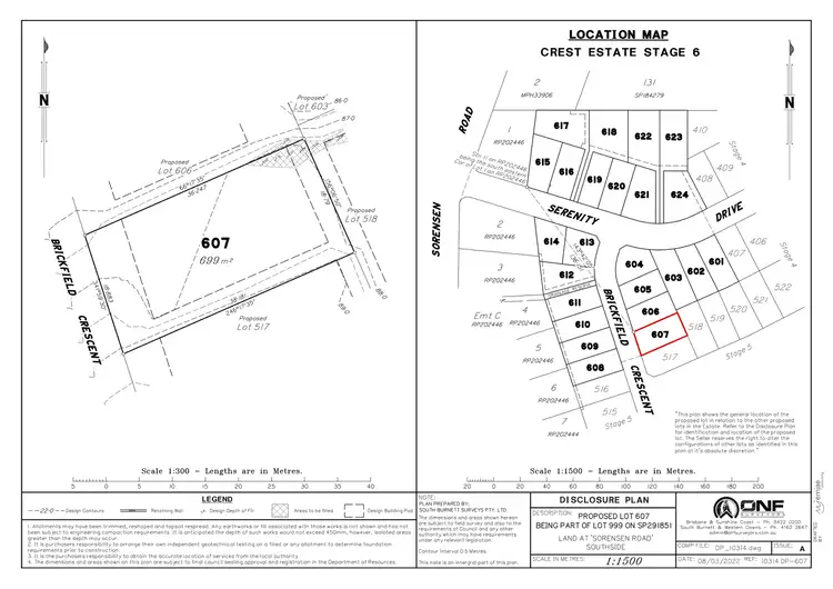 Main view of Homely land listing, Lot 607 Brickfield Crescent, Southside QLD 4570