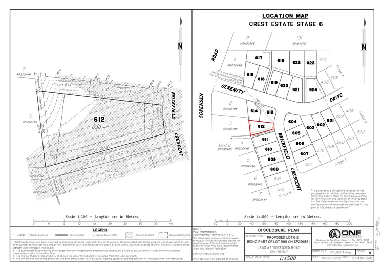 Main view of Homely land listing, Lot 612 Brickfield Crescent, Southside QLD 4570