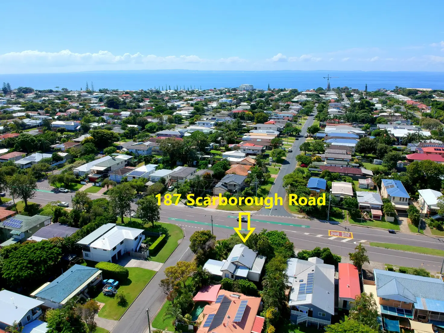 Main view of Homely house listing, 187 Scarborough Rd, Scarborough QLD 4020