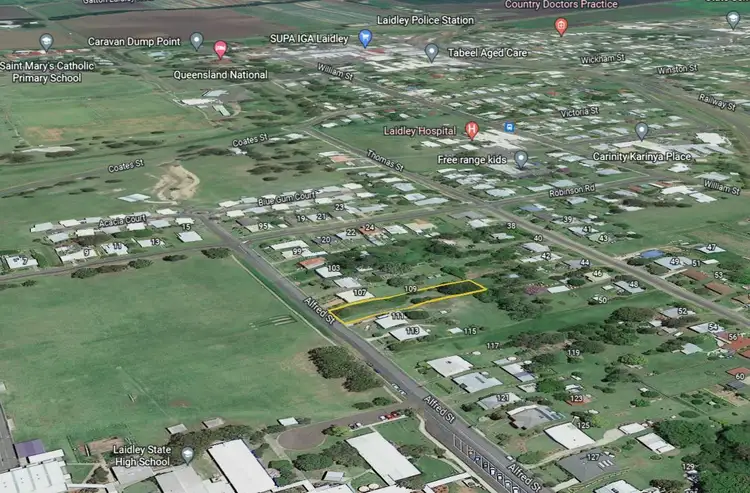 Third view of Homely land listing, 109 Alfred St, Laidley QLD 4341
