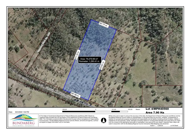Second view of Homely land listing, Lot 4 Gin Gin Mount Perry Road, Boolboonda QLD 4671