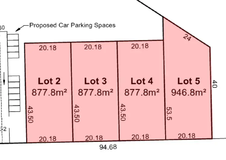 LOT 2, 3, 4 & 5, 100 Macisaac Road, Mooroopna VIC 3629