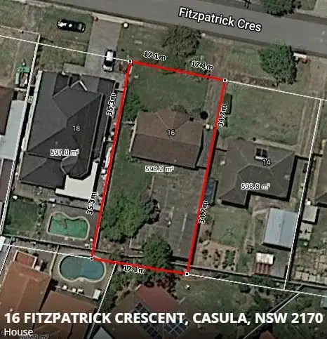 Third view of Homely house listing, 16 Fitzpatrick Cres, Casula NSW 2170