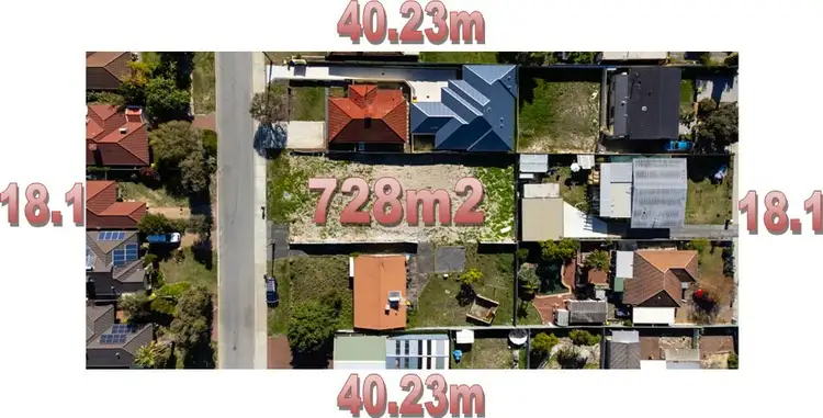 Main view of Homely land listing, 12 Gamage Way, Lockridge WA 6054