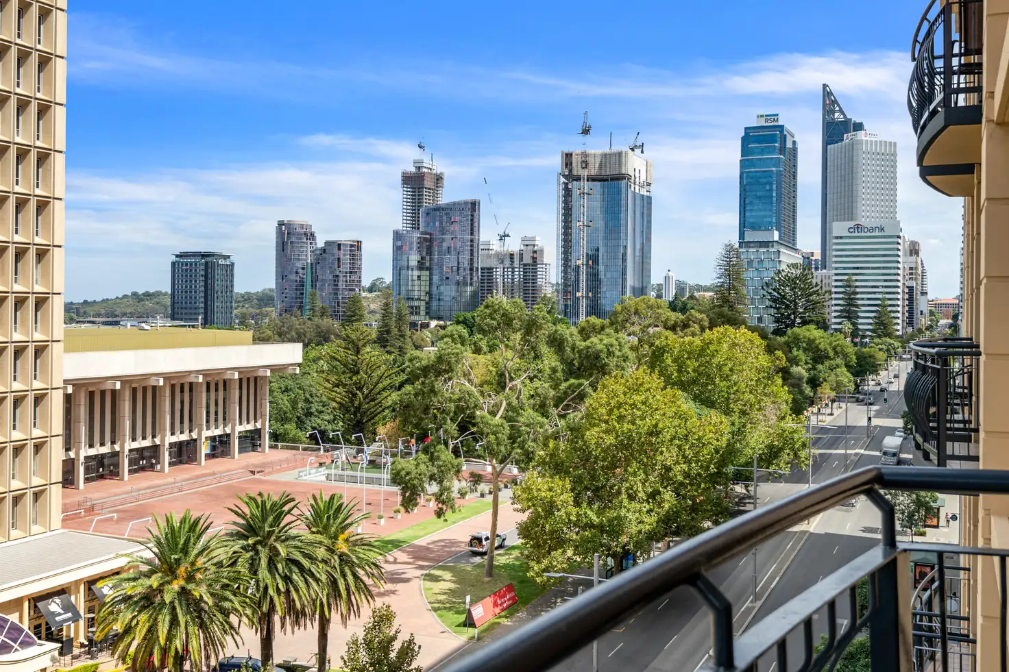 Main view of Homely apartment listing, Unit 703/2 St Georges Tce, Perth WA 6000