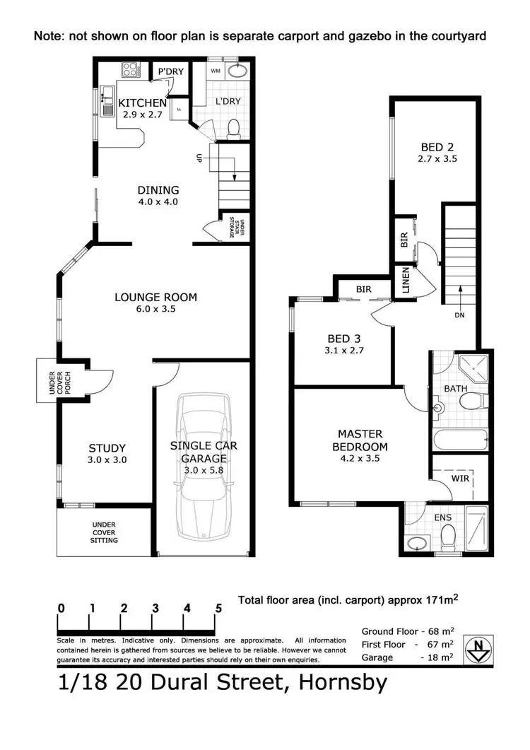 Seventh view of Homely townhouse listing, 1/18-20 Dural Street, Hornsby NSW 2077