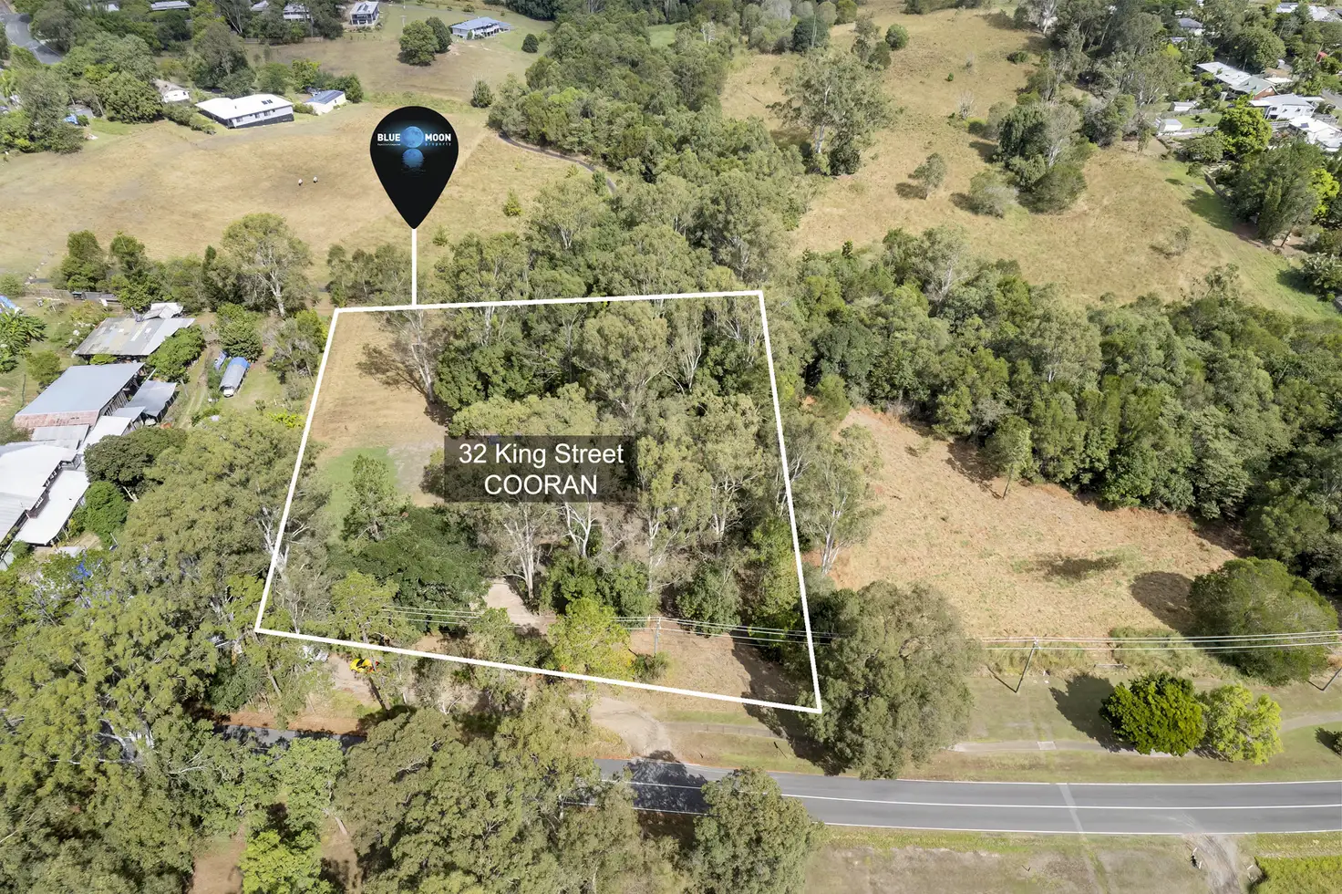 Main view of Homely land listing, 32 King St, Cooran QLD 4569