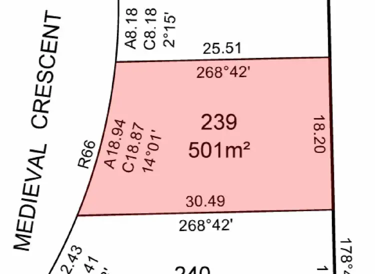 Main view of Homely land listing, 17 Medieval Crescent, Mooroopna VIC 3629