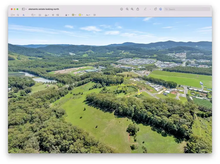 Main view of Homely land listing, Lot 403 Song Trail, Coffs Harbour NSW 2450