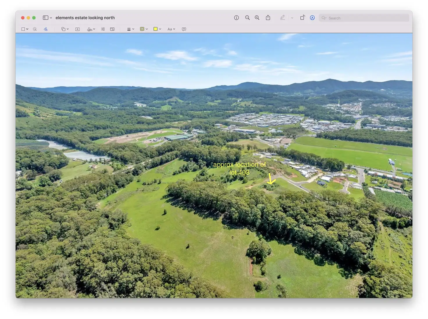 Main view of Homely land listing, Lot 403 Song Trail, Coffs Harbour NSW 2450