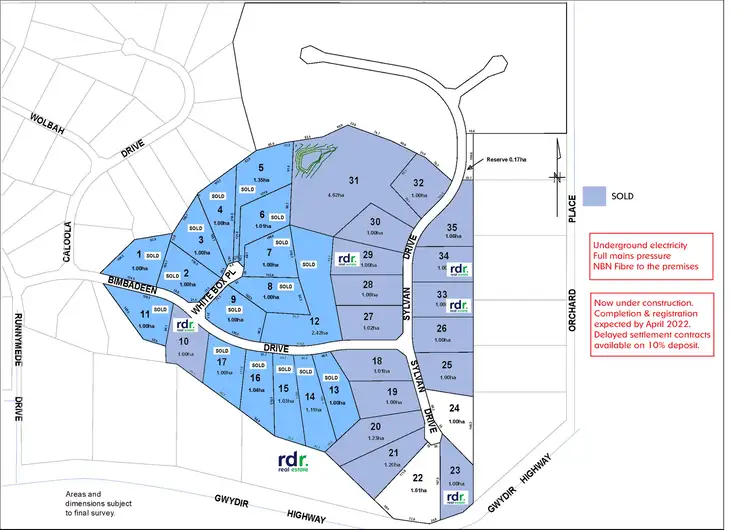 Second view of Homely land listing, Lot 34 (38) Sylvan Drive, Inverell NSW 2360